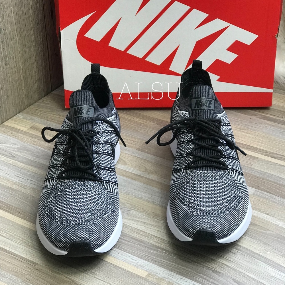 Nike Zoom Mariah Flyknit Racer Black Pure Plat Men - Picture 4 of 8